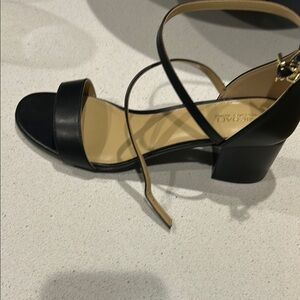 Elegant Black Strappy Heels